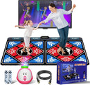 Dance Mat for Kids and Adults,Double Dance Mats with Camera,Electronic Dance Pad for TV, Dancing mat for Exercise,Plug& Play Game for Kids,Gifts for Girls Boys Ages 3+ by TinyTreasures Baby Boutique