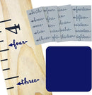Little Acorns ADD ON - DIY Vinyl Growth Chart Ruler - Height Marker Arrows ONLY - Script - Straight by TinyTreasures Baby Boutique