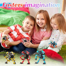 Transformable Fidget Spinners for Kids and Adults Stress Relief Sensory Toys for Boys and Girls Fingertip Gyros for Kids Classroom Birthday Party Favors by TinyTreasures Baby Boutique