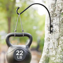 16 Inch 2 Pack Swivel Plant Hanger: Heavy Duty Hook for Bird Feeder, Plant, Flower Basket, Lantern, Wind Chime & More - Versatile Hanging Brackets Outdoor/Indoor Use Up to 22LB by GreenHaven Gardens