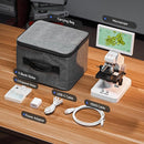 TOMLOV DM301 Max Microscope for Kids Students Adults with X-Y Stage, Digital Microscope Camera with 7" Screen, USB & HDMI Output, Wireless Biological Lab Scope for School Home Education with Slides by TinyTreasures Baby Boutique