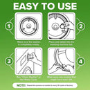 Heavy Duty Washing Machine Cleaner and Descaler - Deep Cleaning Tablets For Front Load or Top Load Washer (12 XL Tablets - One Year Supply) by CozyNest Decor