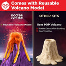 Doctor Jupiter Erupting Volcano Science Kit for Kids Ages 8+ | Birthday Gift Ideas for Boys 8-9-10-11-12 Year Olds | STEM Learning & Educational Science Projects by TinyTreasures Baby Boutique