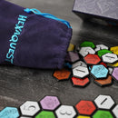 The Strategic Trivia Board Game – 1500 Questions, 6 Categories, 65 Hexagon Tiles, Premium Bag – Fun, Quick to Learn, Perfect for Game Nights, Families & Parties by TinyTreasures Baby Boutique