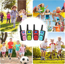 WokTok Kids Adult Suitable Walkie Talkie, Rechargeable, Outdoor Camping Game Toys, Birthday Gift, Suitable for 8-12 3-5 Years Old Boys and Girls 2-Way Long Distance Radio, 4 Packs by TinyTreasures Baby Boutique