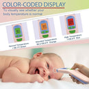 Amplim Non-Contact Forehead Thermometer for Adults, Kids & Infants | Ampmed No-Touch Medical Grade Temporal Fever Thermometer with Case, Nurse Accessories for Work, FDA-Cleared Pink Termometro Digital by TinyTreasures Baby Boutique