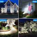Solar Spot Lights Outdoor, 2-in-1 Solar Landscape Spotlights IP65 Waterproof 9.8ft Cable,Auto On/Off Outdoor Wall Lights for Garden Yard Driveway Porch Walkway Pool(6000K White) by GreenHaven Gardens