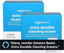 Amazon Basics Extra Durable Eraser, Cleaning Sponges, Removes Scruff Marks and Dirt from Any Surface (2 Packs of 7) by CozyNest Decor