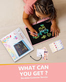 KOKODI LCD Writing Tablet, 16 Inch Colorful Toddler Doodle Board Drawing Tablet, Erasable Reusable Electronic Drawing Pads, Educational and Learning Toy for 3-6 Years Old Boy and Girls by TinyTreasures Baby Boutique