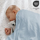 Muslin Swaddle Blankets for Newborn, 3 Pack Breathable Soft Receiving Blanket, Large 38 x 40 inches Swaddle Wrap Burping Clothes Diapers, Essentials Infant Shower Items, Toddler Gift (Graceful Colors) by TinyTreasures Baby Boutique
