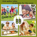 Walkie talkies for Kids, Kids walkie talkies 2 pcs, Toddler walkie talkies, Long Range walkie Talkie with Clear intercom Sound, 22 Channels with Backlit LCD Flashlight, for Outside, Camping, Hiking by TinyTreasures Baby Boutique