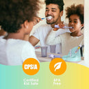 Brusheez Kids’ Electric Toothbrush Set - Safe & Effective for Ages 3+ - Parent Tested & Approved with Gentle Bristles, 2 Brush Heads, Rinse Cup, 2-Minute Timer, & Storage Base (Jovie The Giraffe) by TinyTreasures Baby Boutique