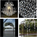 Crystal Ball Prism 40 mm/1.57 Inch Decorative Ball for Chandelier Window Suncatcher 10 Pack Rainbow Maker by GreenHaven Gardens
