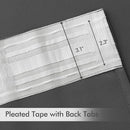 MIULEE Back Tab Grey Blackout Curtains 90 Inch Long 2 Panels Set for Living Room Bedroom Privacy, Rod Pocket/Pinch Pleated Thermal Insulated Room Darkening Light Blocking Curtains, 52 x 90 Inch by TinyTreasures Baby Boutique