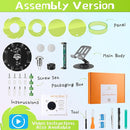 STEM DIY Toys Hand Assembly Electronic Spin The Wheel | Science Craft Kit for Kids Ages 8-9-10-11-12-13-14-15+ Years Old | Educational Gifts for Boys&Girls | Video Guide (Fire Wheel-Rumble Meow) by TinyTreasures Baby Boutique