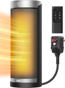 Dreo Space Heater for Bathroom and Indoor, 70°Oscillating, 5 Modes, Remote for Home Bedroom, 12H Timer, with ALCI Safety Plug by CozyNest Decor
