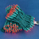 200 Count Red Wide Angle LED Christmas Lights, 66 ft Green Wire UL Certified Commercial Grade 5mm Holiday String Light Set (Red) by CozyNest Decor