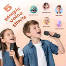 Mini Karaoke Machine for Kids Adults, Portable Bluetooth Speaker with 2 Wireless Karaoke Microphones,2025 TOP Birthday Gifts Toys for Boys 3,4, 5, 6, 7, 8+Years Old Toddler Karaoke Player by TinyTreasures Baby Boutique