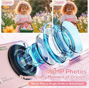 Digital Camera for Kids, WITYEAH 48MP FHD 1080P Point and Shoot Digital Cameras with 16X Zoom Anti-Shake, Compact Portable Cameras for Photography, for Boys Girls Teens Beginners-Pink by TinyTreasures Baby Boutique