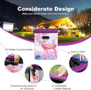 Upgrade XL Portable Toilet for Adults, Extra Large Portable Travel Floding Toilet, Camping Tall Toilets with Lid for Adults and Kids Compact Potty for Car,Hiking,Beach and Camping by TinyTreasures Baby Boutique