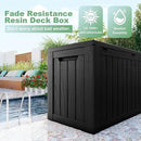DRATO 80 Gallon Large Deck Box, Outdoor Storage Box for Patio Furniture, Patio Cushions, Gardening Tools, Pool Supplies 480lbs Weight Capacity,Waterproof Resin Storage Boxes by CozyNest Decor