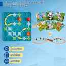 Kids Board Games Learning Toys, STEM Educational Logic Kits with 200+ Challenges & 4 Difficulty Levels, Brain Puzzles Maze Games for Boys Girls Ages 3-10 Birthday Gifts by TinyTreasures Baby Boutique