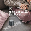 INSMY Small Bluetooth Speaker, Waterproof Mini Portable Wireless Speaker, Punchy Bass Rich Audio Stereo Pairing, Handheld Pocket Size Built in Mic for Hiking Biking Gift Laptop Tablet (Gray) by TinyTreasures Baby Boutique