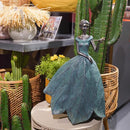 Guichifun Fairy Statue Collection Home Decoration - Leaf Angel Girls with Dragonfly Resin Home Decor for Outside or Inside Rustic Garden Outdoor Yard Decorations Figurines Gift 12 x 8.5 x 18 Inch by GreenHaven Gardens