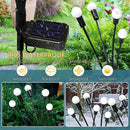 Solar Firefly Lights Outdoor, 8 Pack 96 LED Waterproof, Sway by Wind, Swaying Light for Yard Patio Backyard Garden Planter Flower Bed Pathway Outdoor Decoration (Warm White) by GreenHaven Gardens