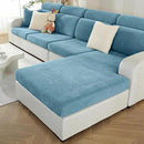 Sectional Couch Covers for L Shaped Sectional Sofa (Left or Right Facing) – Softer Chenille Sofa Covers Washable, Non-Slip Stretch Chaise Slipcover (Only 1PC Chaise Cushion Cover, Blue) by CozyNest Decor
