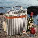 ZORMY 3 Bottle Insulated Wine Tote Cooler Bag, Portable Wine Carrier with Corkscrew Opener and Shoulder Strap for Beach Travel Picnic, Unique Wine Carrier for Wine Lover Gifts by TinyTreasures Baby Boutique