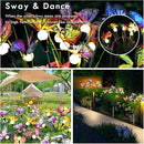 Swaying Solar Butterfly Light, Solar Garden Lights Outdoor Waterproof,Garden Decoration for Yard,Patio,Lawn,Pathway (2 Pack) by GreenHaven Gardens