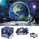 Jumbo Floor Puzzle for Kids Ages 4-8,Space Earth Jigsaw Puzzles,48 Piece Astronaut Large Puzzles for Toddler Ages 3-5,Preschool Learning Planets Earth Toys Christmas Birthday Gift for Boys Girls by TinyTreasures Baby Boutique