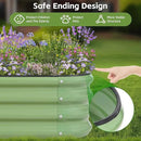 3-in-1 Modular Raised Garden Bed Kit - Adjustable Sizes (4x2x1ft, 3x3x1ft, 5x1x1ft) - Heavy-Duty Galvanized Steel Planter Box with Bracing Rods & Gloves for Vegetables, Fruits, Flowers by GreenHaven Gardens