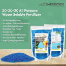20-20-20 Water-Soluble Fertilizer – Powder for Liquid Plant Food for Indoor & Outdoor Plants, Orchids, Vegetables, Lawns, Flowers – 20 20 20 Fertilizer (10 QUARTS) by GreenHaven Gardens