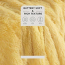 Bedsure GentleSoft Fluffy Yellow Throw Blanket, Room Decor Yellow Gifts for Women Men, Soft Cozy Fuzzy Plush Thick Warm Sherpa Fleece Faux Fur Throw Blanket for Couch Bed, Gifts for Mom Dad, 50x60 by CozyNest Decor