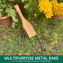 Berry&Bird Loop Weeder, 12.6-Inch Gardening Weed Cutter/Remover, Garden Weeding Scraper Tool with Wood Handle for Gardening, Lawn, Yard Work by GreenHaven Gardens