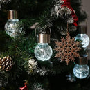 GIGALUMI 24 Pack Solar Outdoor Lights, Solar Hanging Lights for Christmas Decoration-Cracked Glass Solar Lights Outdoor Waterproof for Garden, Yard, Fence, Tree(Cold White) by GreenHaven Gardens