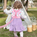 Accmor Toddler Harness Leash, 3 in 1 Cute Butterfly Kids Leash + Anti Lost Wrist Link for Outdoor Travel, Adorable Child Walking Harness Wristband Assistant Strap Belt Protector for Baby Girls (Pink) by TinyTreasures Baby Boutique