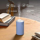 Waterless Diffuser for Essential Oil, Battery Operated Nebulizer, 0.7Fl.Oz./ 20mL Capacity, Mini Scent Air Machine, 3 Countdown Timers & 3 Mist Levels for Home, Room, Car, Office, AN6 Light Steel Blue by TinyTreasures Baby Boutique