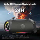 Portable Bluetooth Speaker,IPX7 Waterproof 80W Loud Stereo Sound Wireless Outdoor Speaker for Pool,Shower,Camping Bike Use,8H Playtime by TinyTreasures Baby Boutique