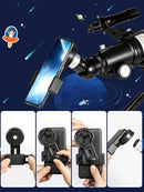 Telescope for Adults Astronomy, 70mm Aperture 400mm Focal Length Portable Astronomical Telescope for Beginners Age Over 8 Years Old with Wireless Remote Carry Bag Tripod, Black by TinyTreasures Baby Boutique