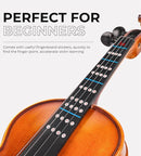 Vangoa 3/4 Violin Beginner Acoustic Violin Fiddle Three Quarters Starter Set for Students with Violin Case, Rosin, Shoulder Rest, Tuner, Strings, Violin Bow, Fingerboard Sticker, Mute, Natural by TinyTreasures Baby Boutique
