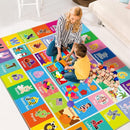 Kids Rug for Playroom, Kids Baby Playmat with Alphabet, Month, Weather, Week and Shapes ABC Educational Rug, Play Mat Carpet for Bedroom Classroom (78.7X59 INCH, Weather) by TinyTreasures Baby Boutique