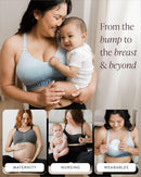 Kindred Bravely Sublime Nursing Sports Bras for Breastfeeding, Soft & Stretchy Maternity Bra by TinyTreasures Baby Boutique