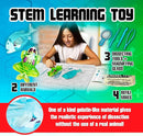 Top Secret Toys Mega Lab Dissect It Kit for Kids, Synthetic Frog and Piranha Dissection Kids Science Kit with Tools, STEM Biology Toys for Ages 6+ by TinyTreasures Baby Boutique