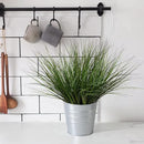 8PCS 17.3" Fake Plants Artificial Wheat Grass Greenery Plastic Plants Fake Grass Artificial Plants for Outdoor Decor Artificial Flower with Greenery Stems for Indoor Home Decoration by CozyNest Decor