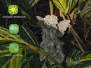 MeritMode 12.8" Fairy Garden Outdoor Guardian Angel Statue - Waterproof Resin with Flower Base, Unique for Patio, Balcony & Yard Decor by GreenHaven Gardens
