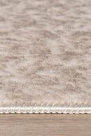 Non-Slip Washable 5x7 Abstract Mink Beige Area Rugs for Living Room Bedroom, Ultra Soft Bedside Rug, Indoor Floor Carpet for Kids Girls and Boys, Dorms, Nursery Rooms, Non-Skid Area Rug, 5' x 7' by TinyTreasures Baby Boutique