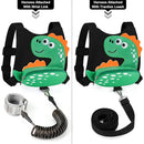 Accmor Toddler Harness Leash + Anti Lost Wrist Link, Cute Dinosaur Kids Leash Walking Harness, Baby Leashes for Toddlers, Child Harness Leash Wristband Assistant Strap Belt for Boys Girls Outdoor by TinyTreasures Baby Boutique